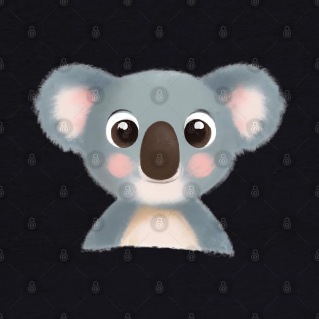 Cute Baby Koala Animal by Zenflow
